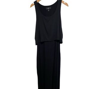 NWT Mossimo Women's Black Casual Maxi Dress Size M